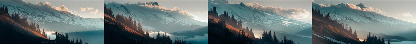 Grid of Midjourney variaitons
