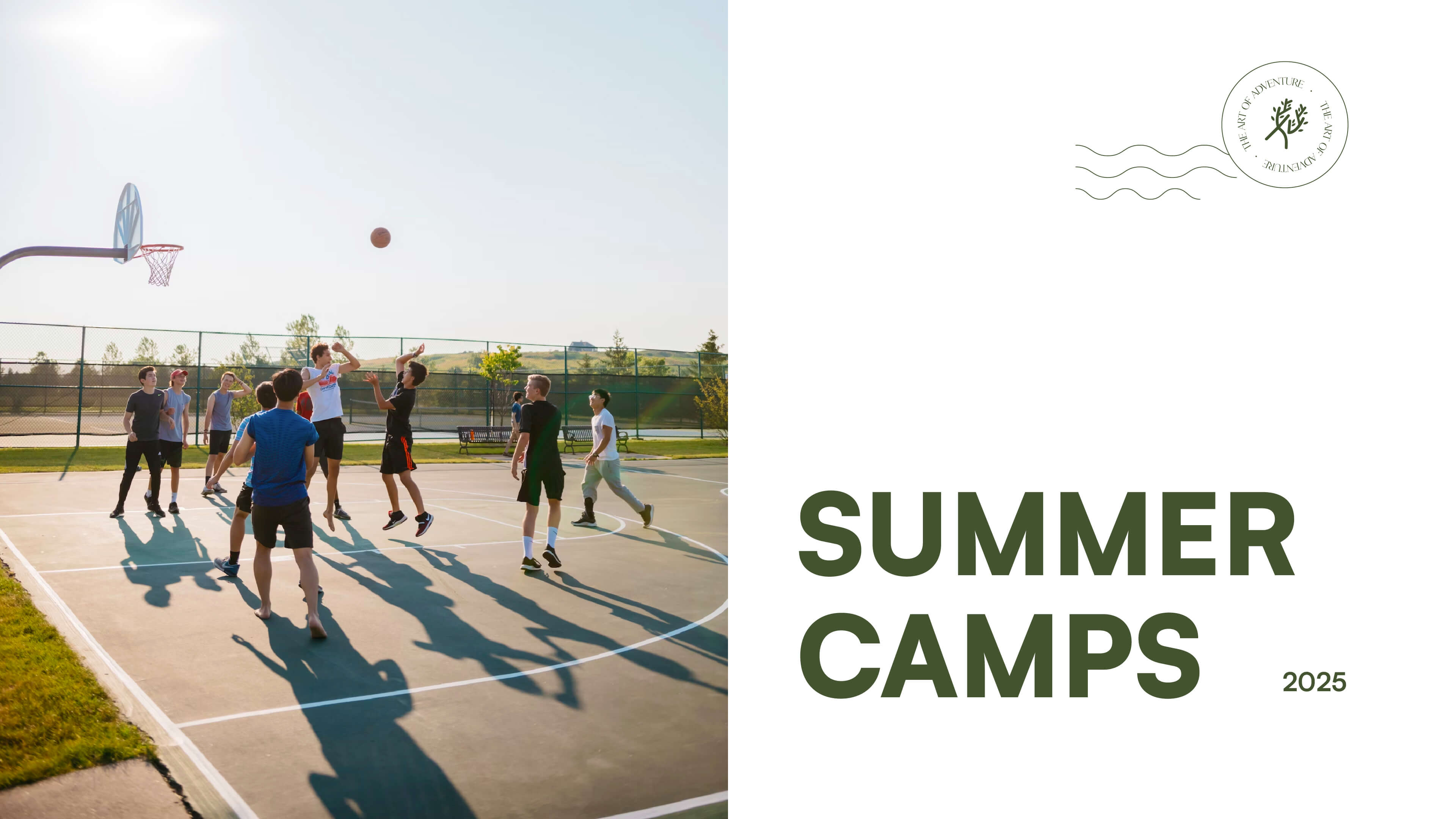 Summer Camps cover postcard