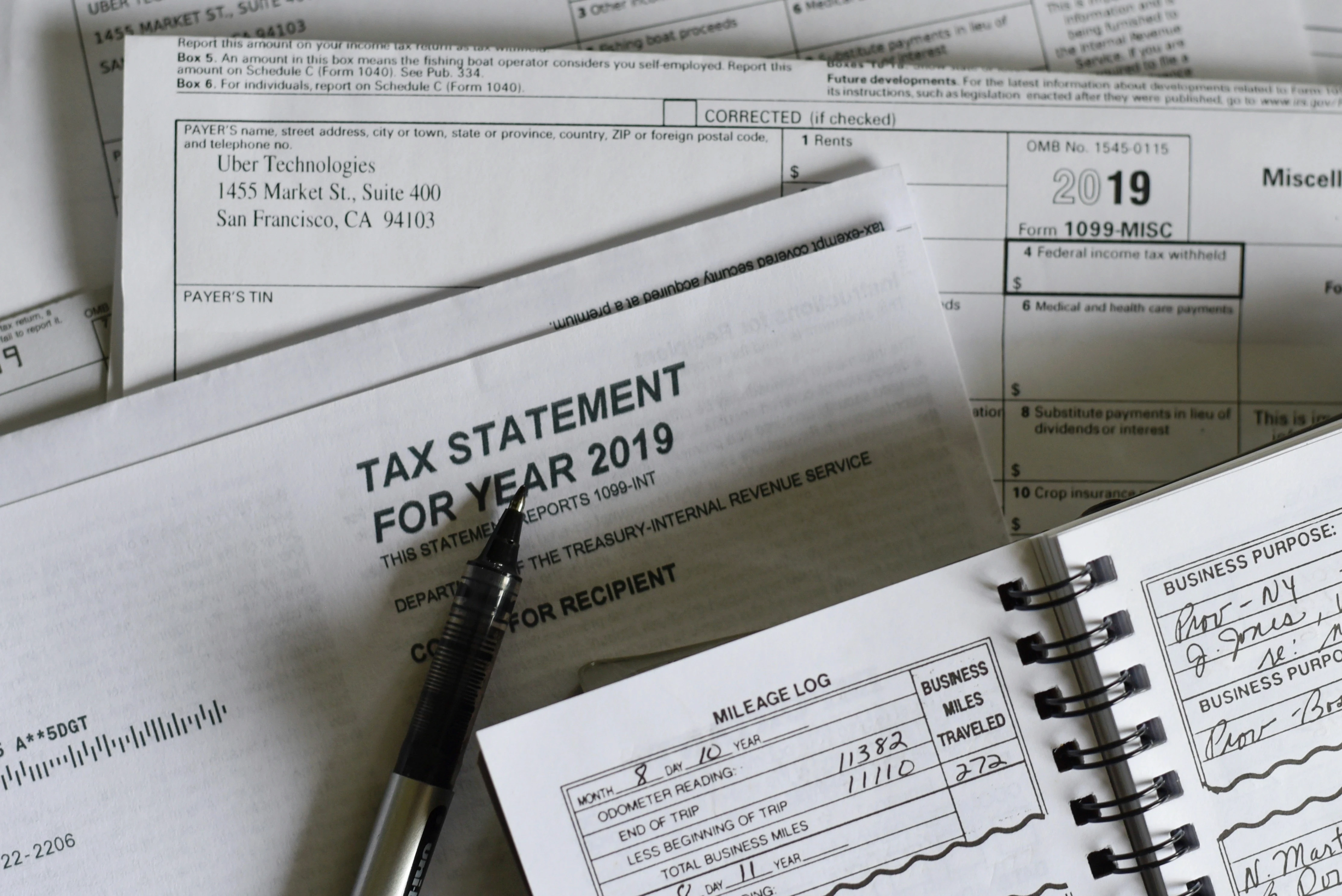 Tax statement documents