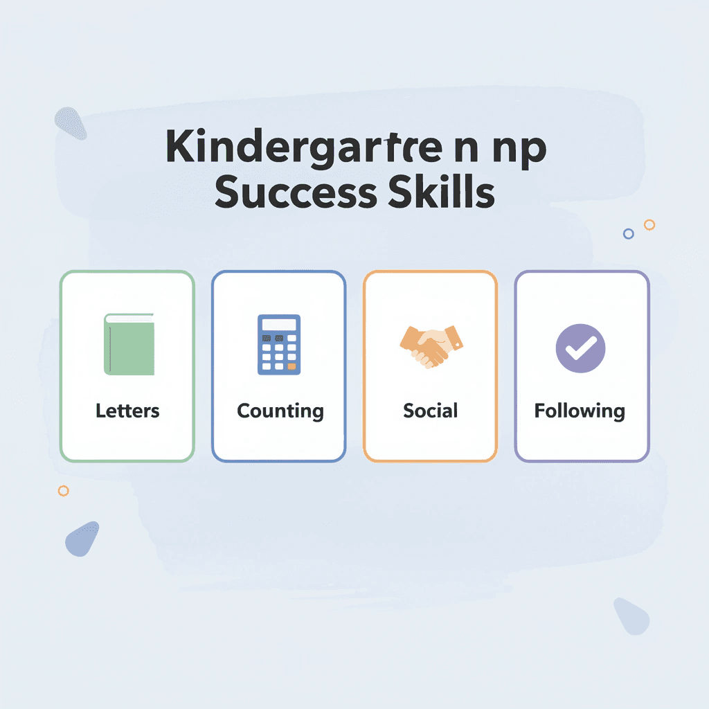 Four key kindergarten readiness skills - Homeschool Preschool 