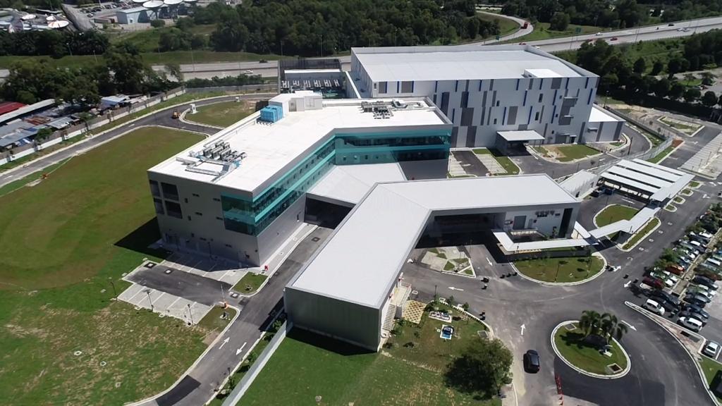 Exterior view of KVDC Data Centre project by Asima Architects