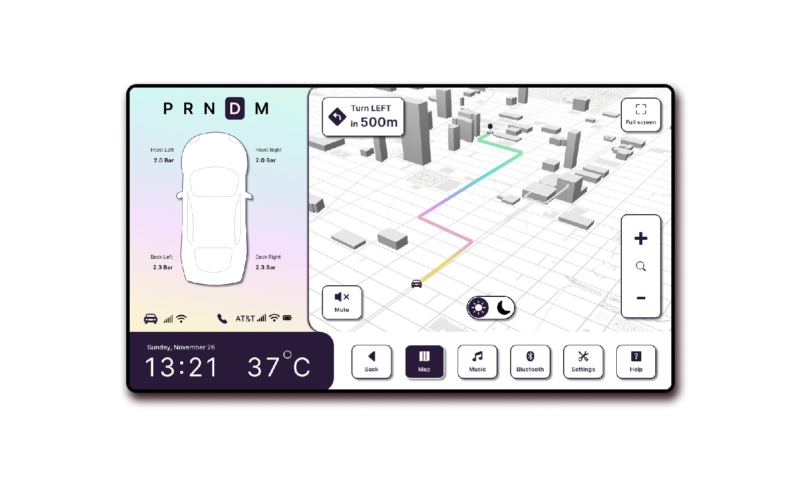 image of the view from a tent