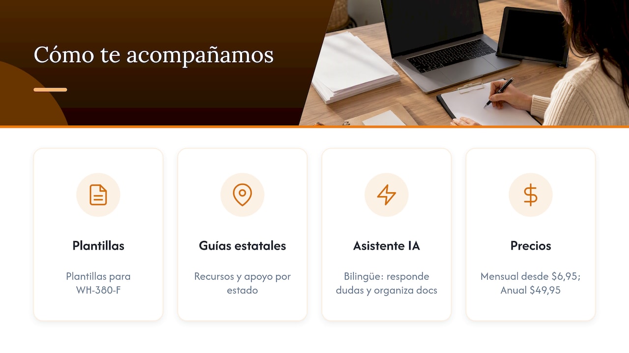 Cómo te acompañamos en este proceso desde Autism Victory — overview diagram