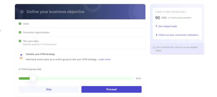 Step 6: Test and validate your GTM strategy. 