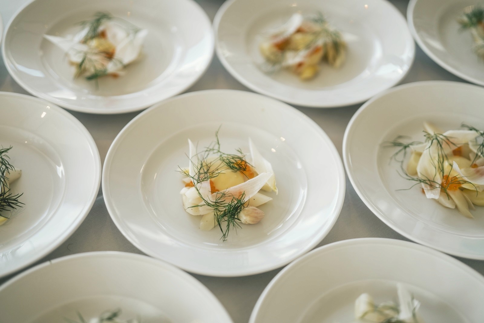 Athlete winning a race