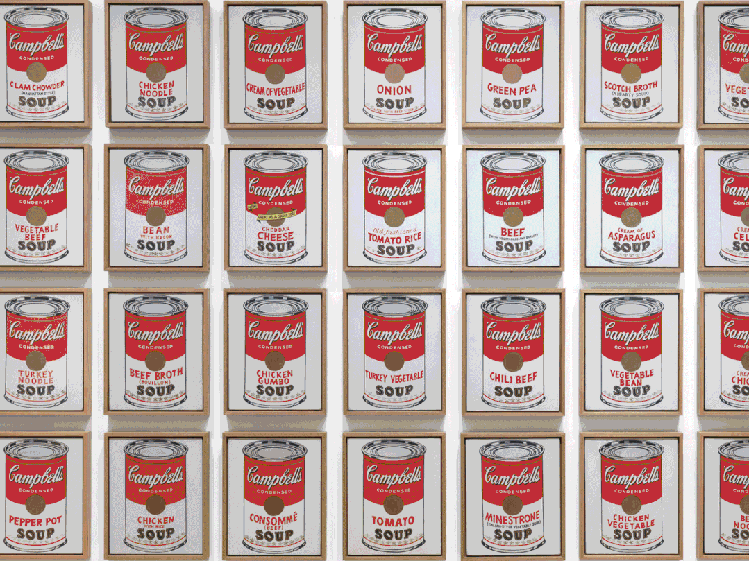 康宝莱汤罐艺术展览