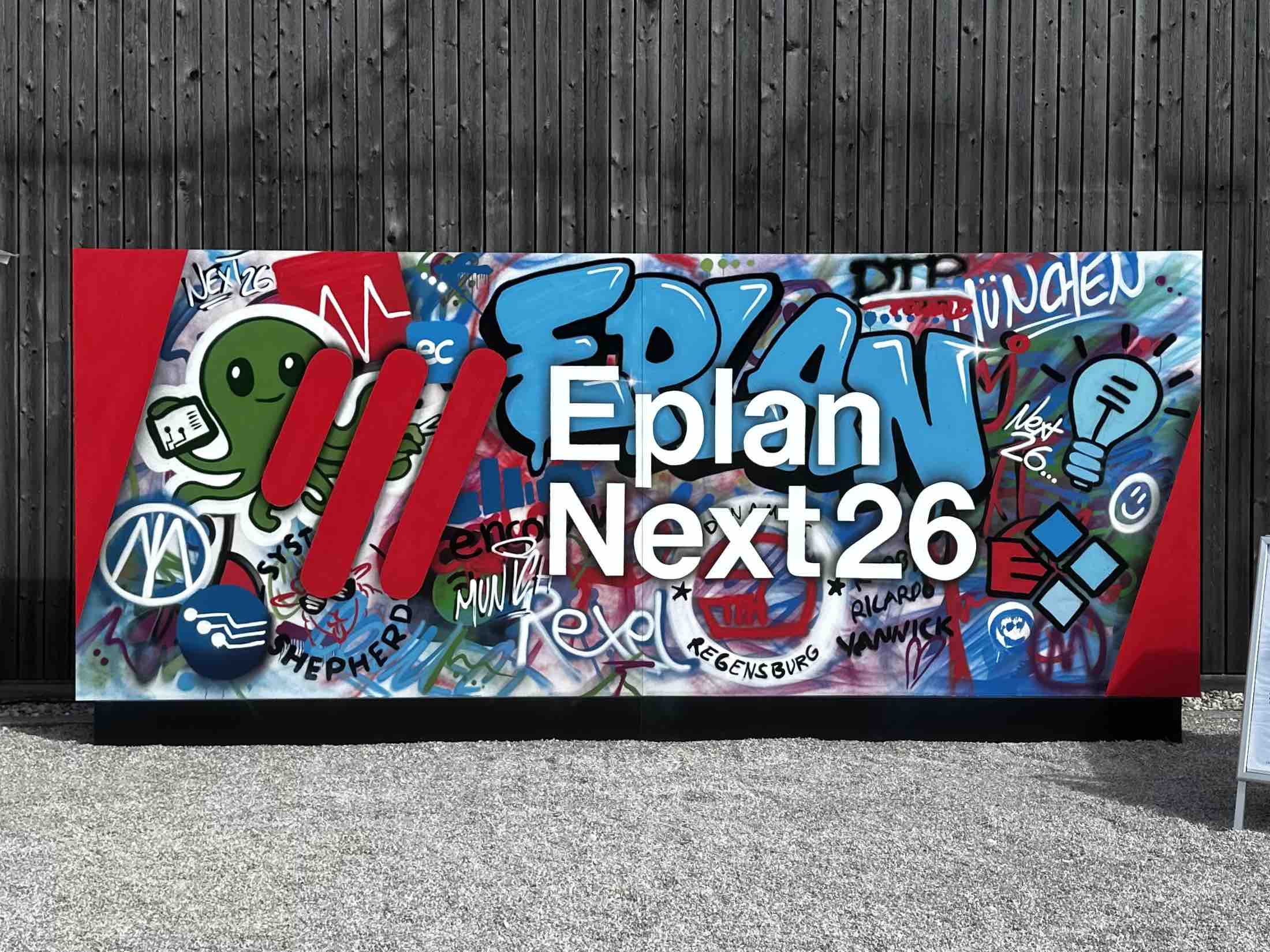 Graffiti-Workshop bei EPLAN in München