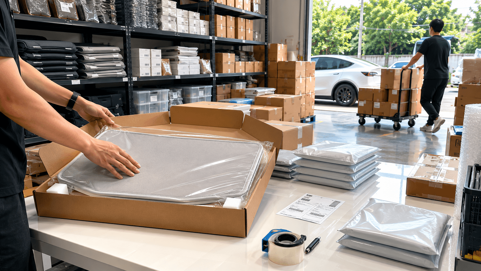 Bangkok local warehouse Tesla accessories ready stock Vibhavadi 60 Thailand