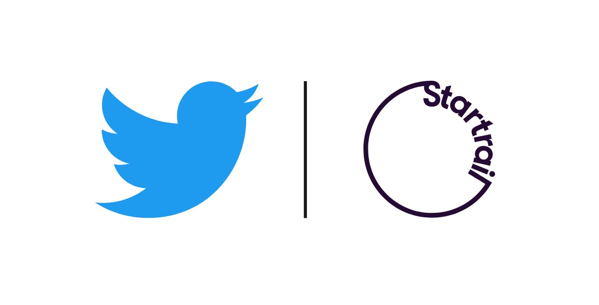 Startbahn x Twitter paring logo-ai