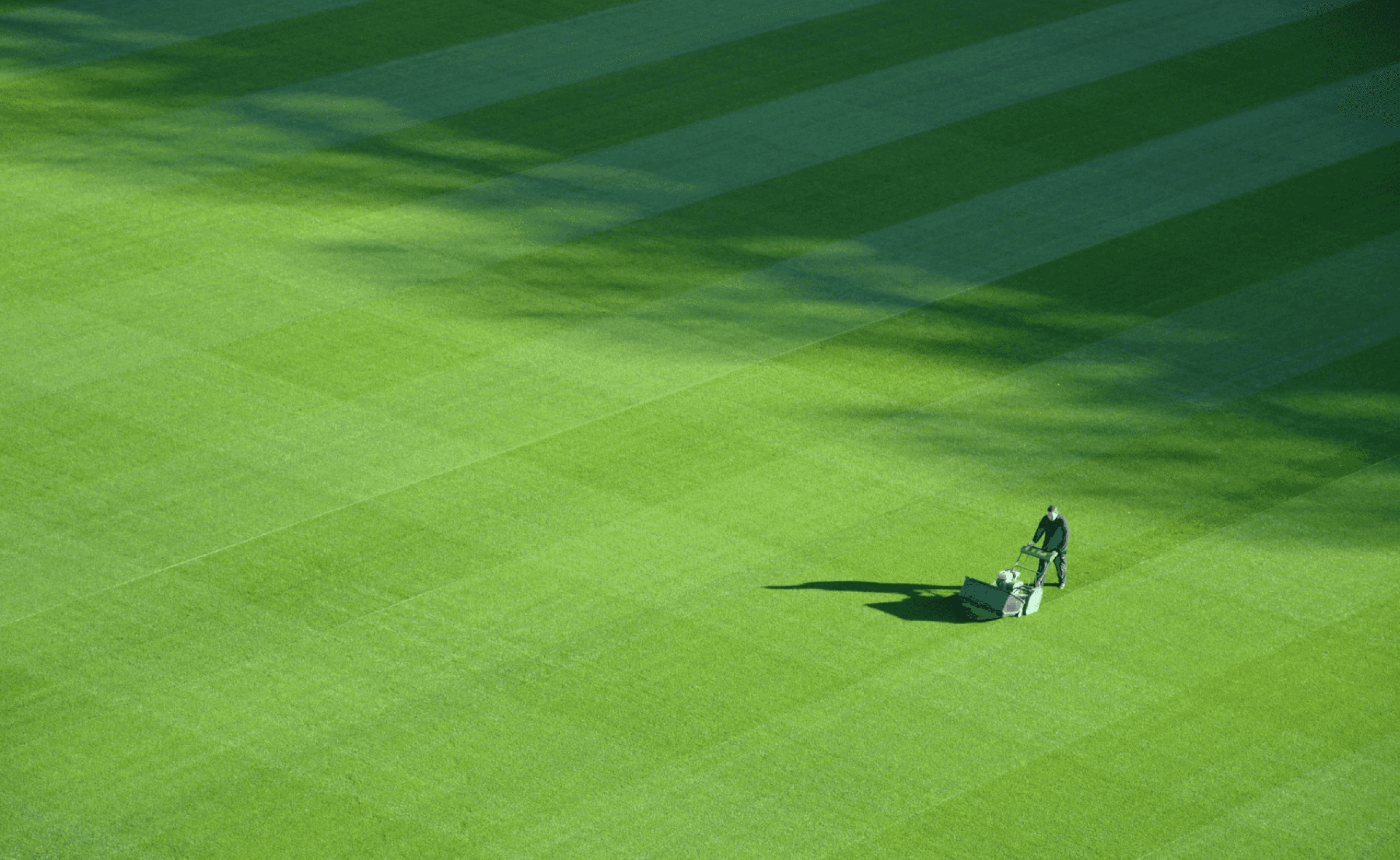 Croke Park grass cutter