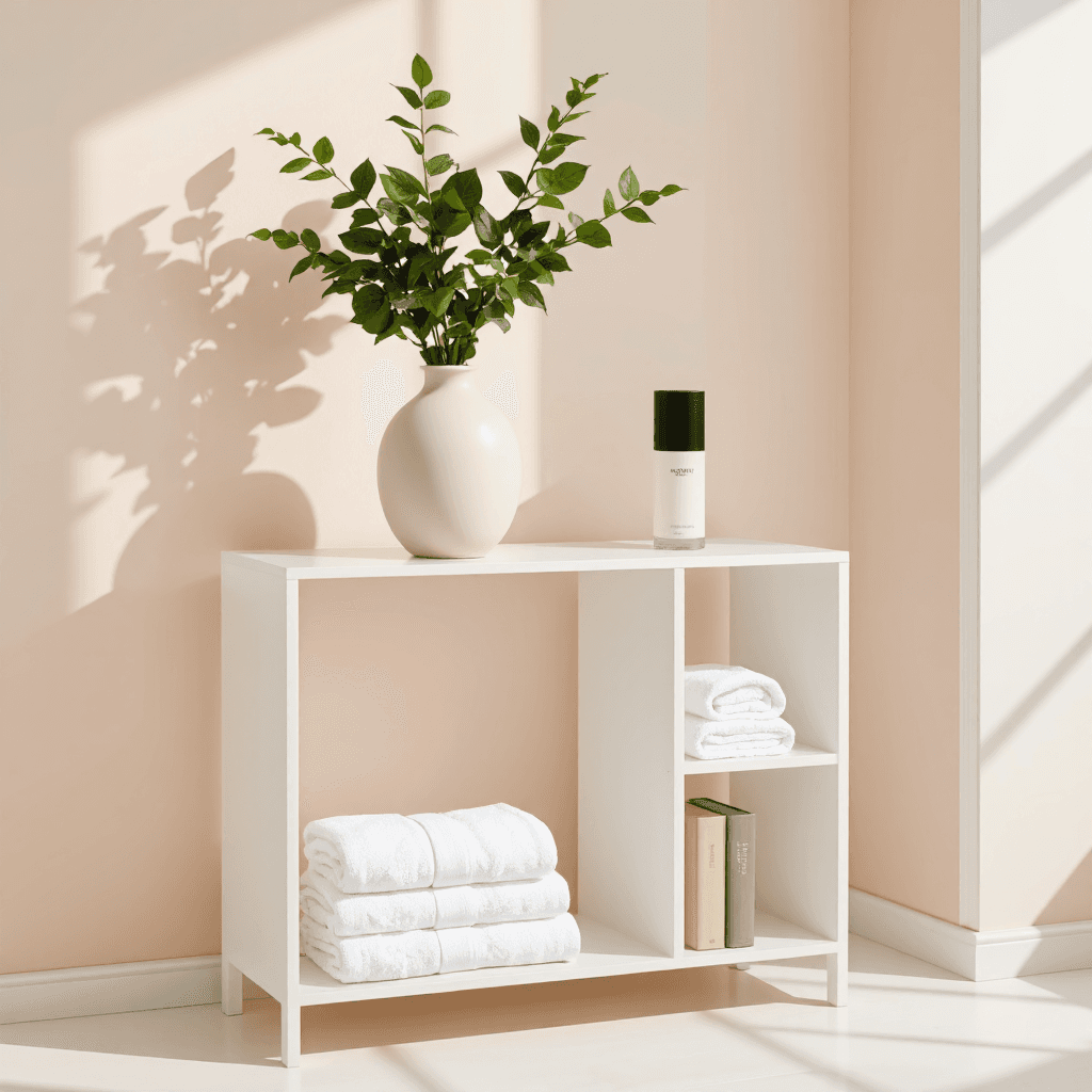 product photography of Home organization and storage solutions