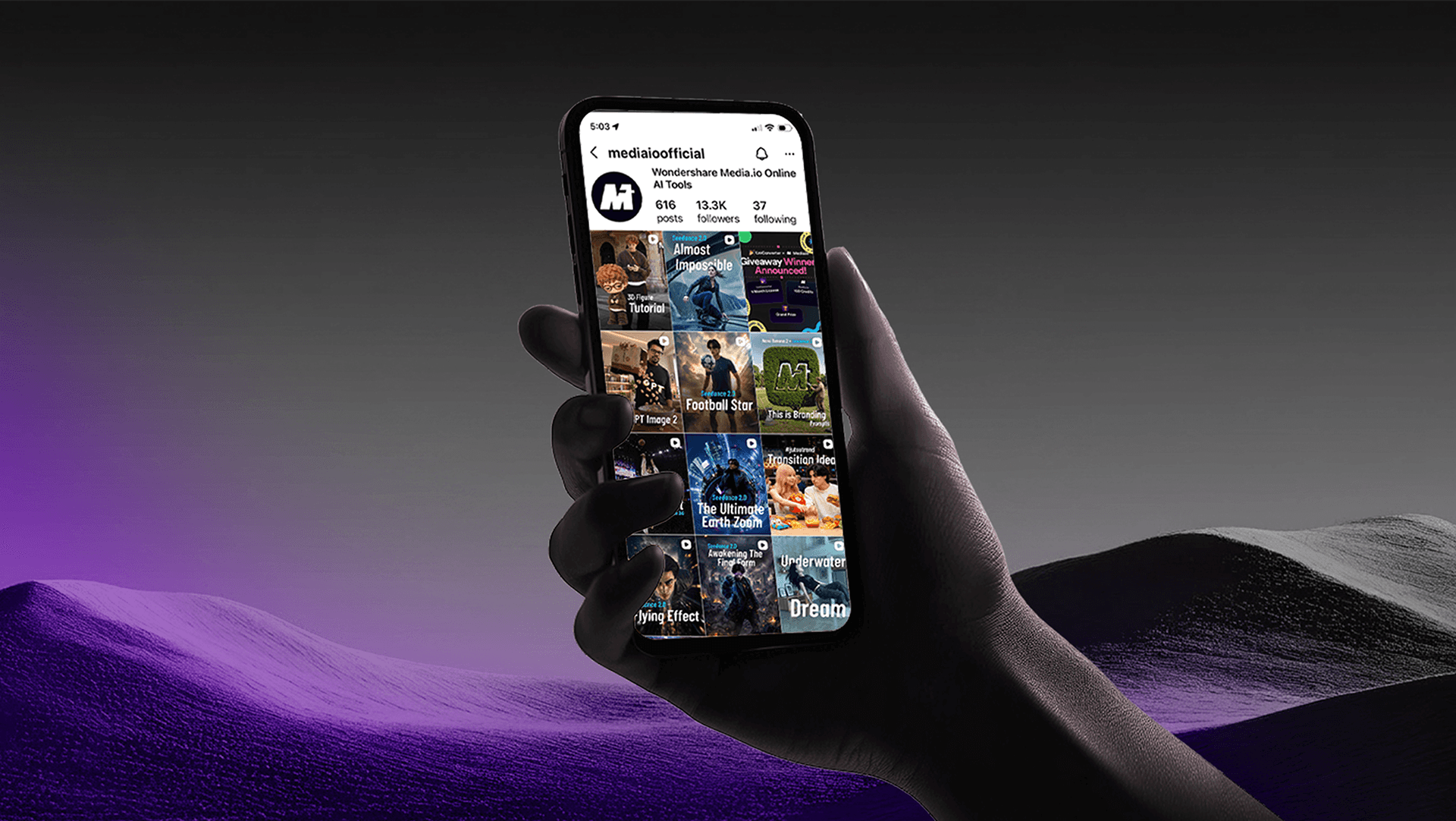 Media.io: Building a Social Brand from Scratch