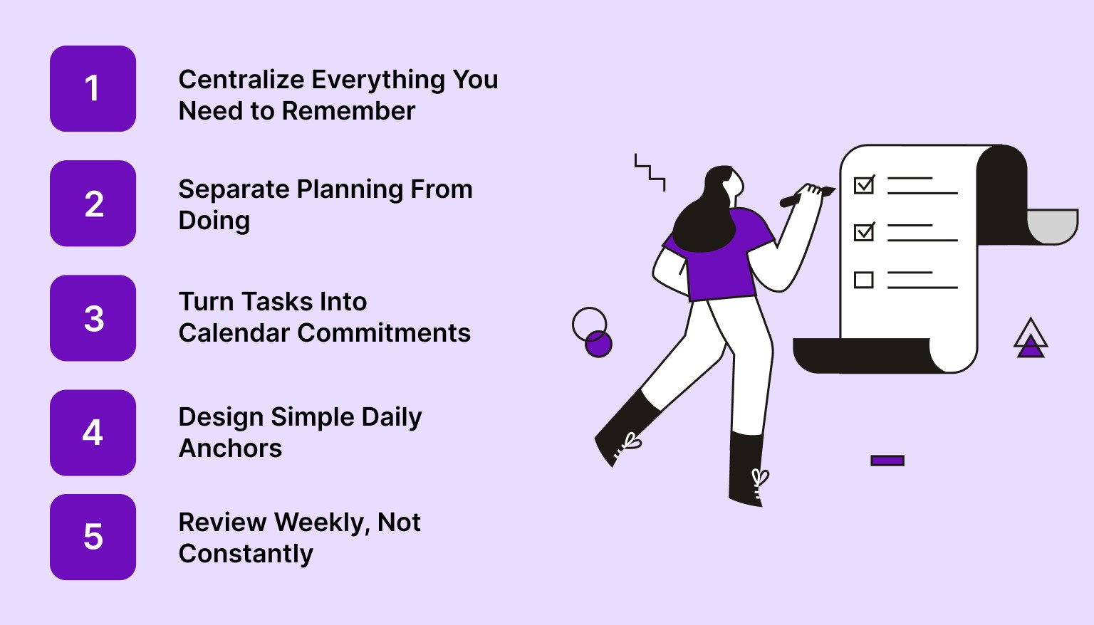 A Practical Framework for Organizing Your Life
