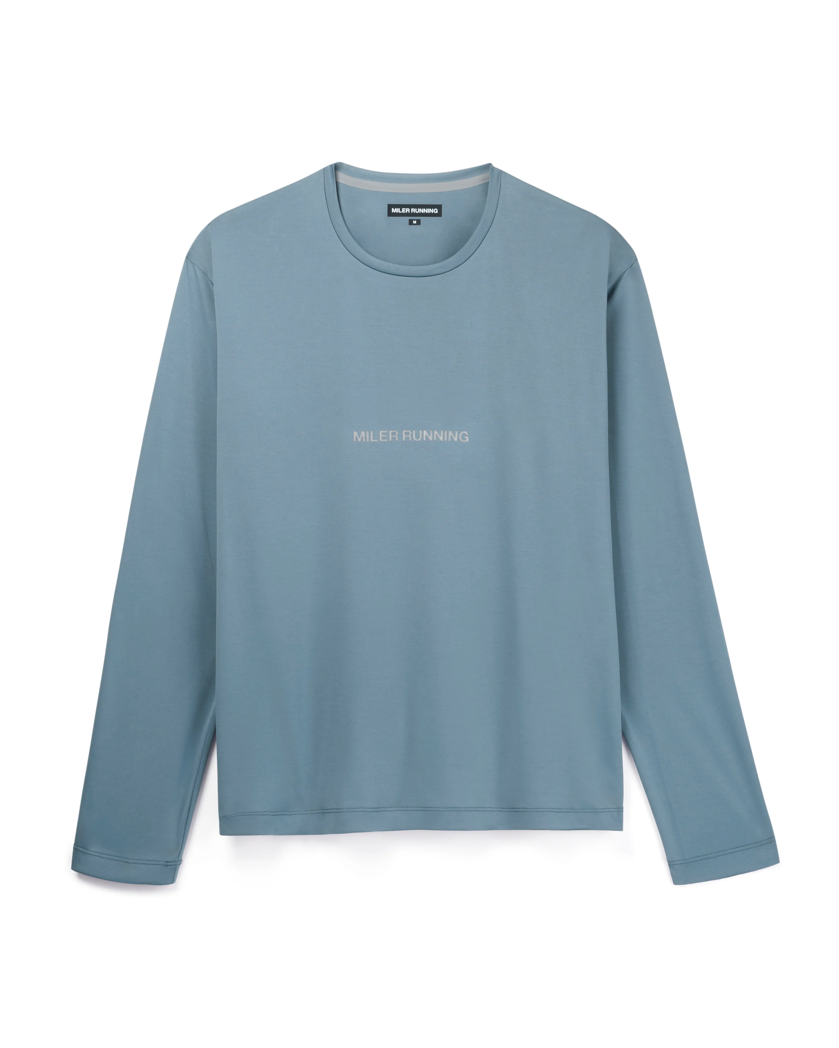 Miler Running Work Running LS Tee in Bluestone