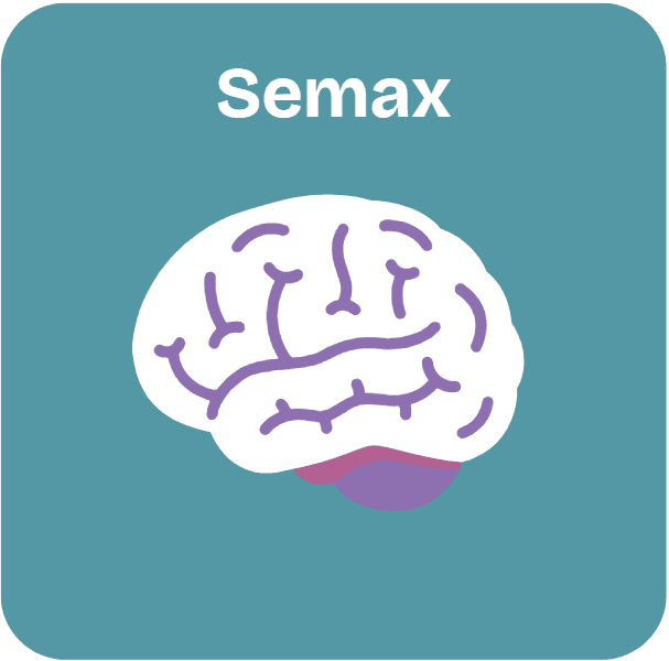 Semax peptides for improved memory and focus.