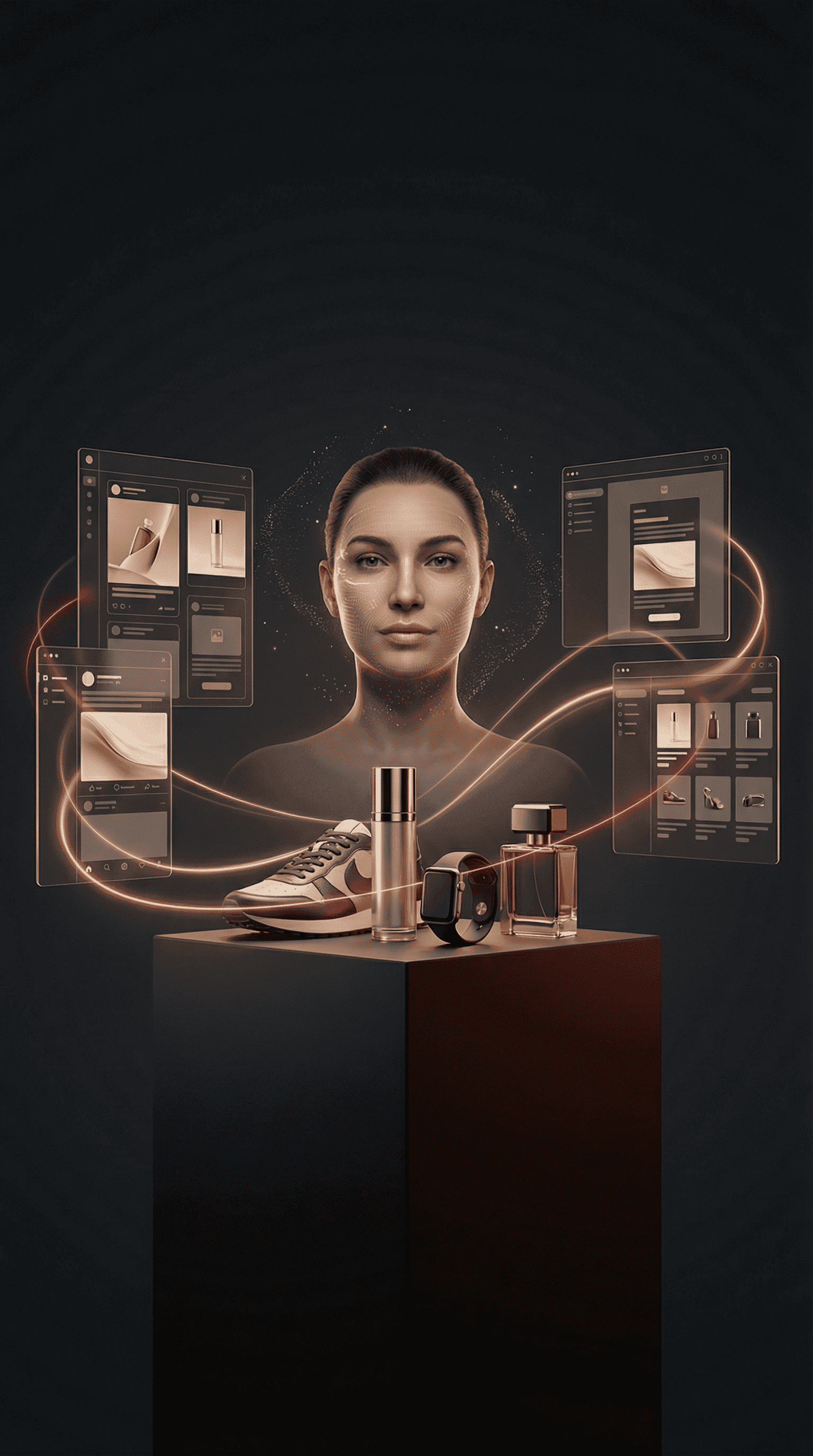 Woman Wearing Sunglasses