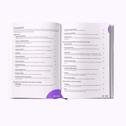 checklist conversie optimalisatie