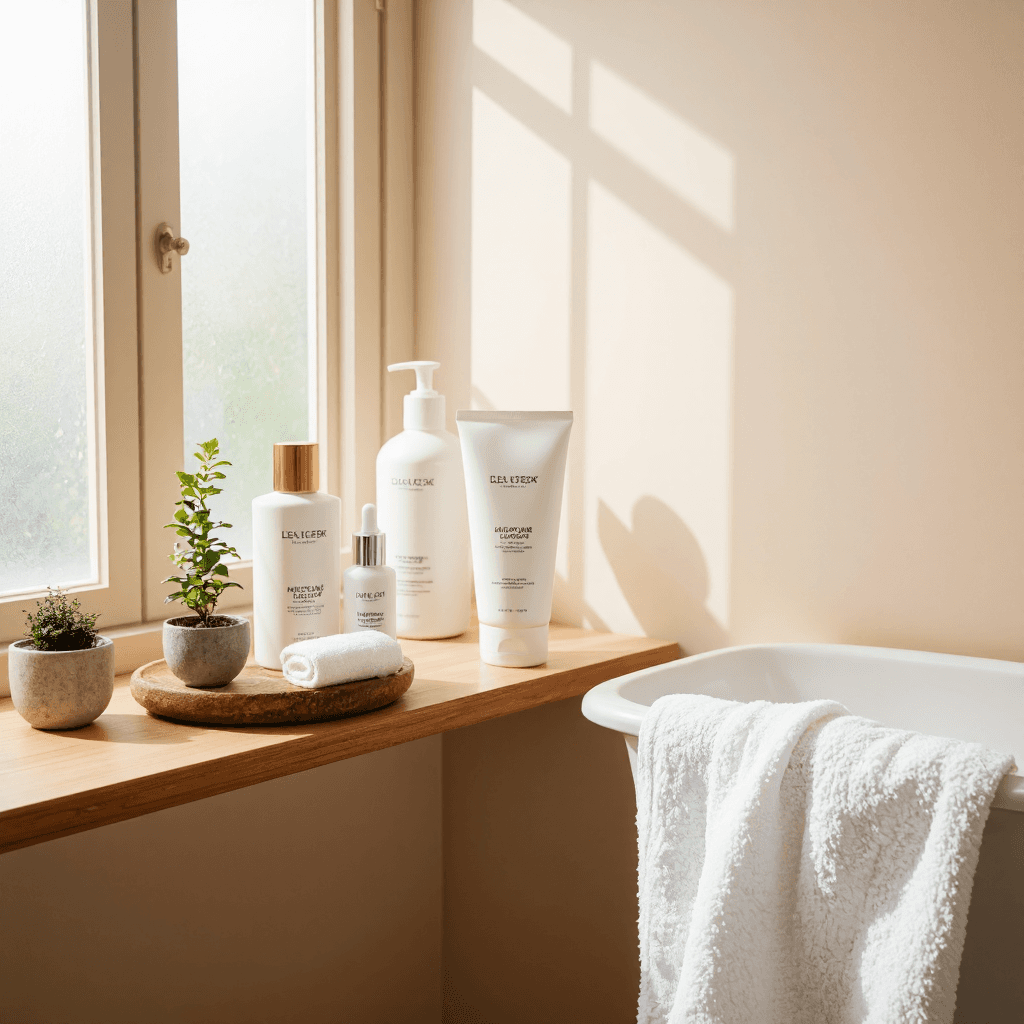 product photography of tube of moisturizing lotion