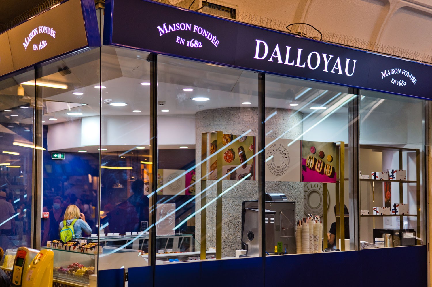 Kiosque en gare Maison Dalloyau