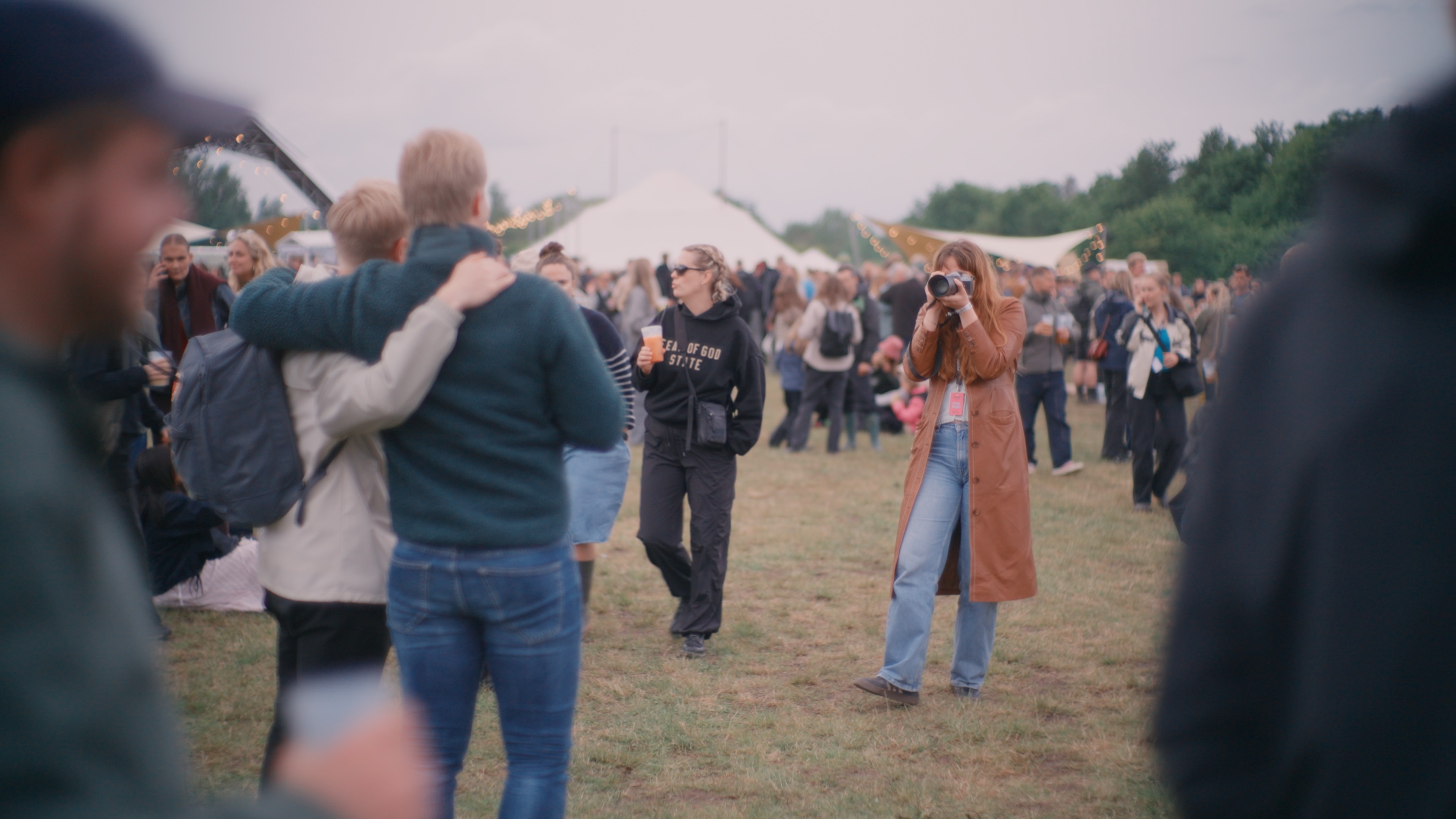 Consent collection at music festival