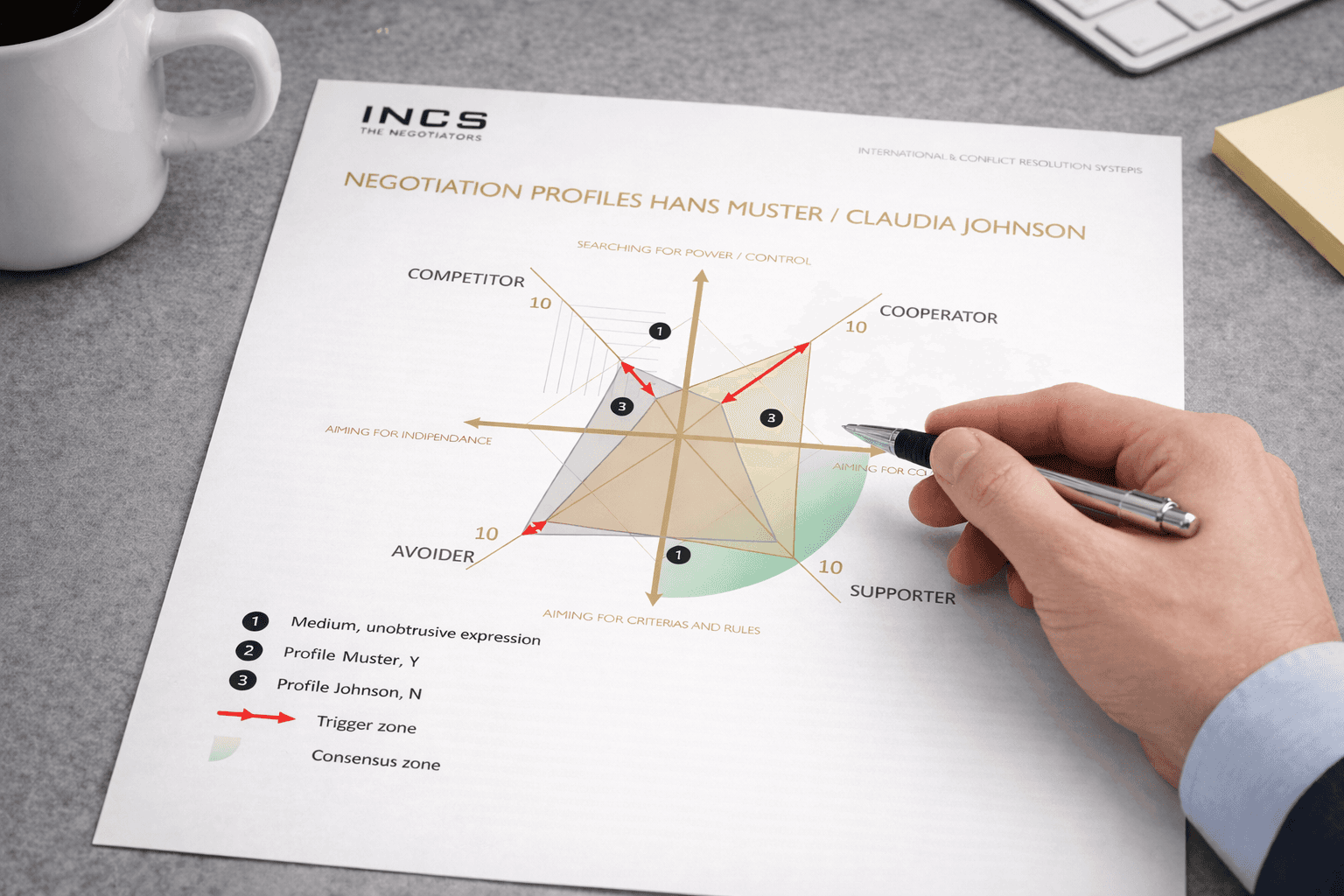 Negotiation Profile Analyse zur Vorbereitung