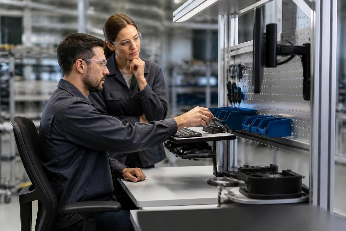 Ergonomic principles in workplace design