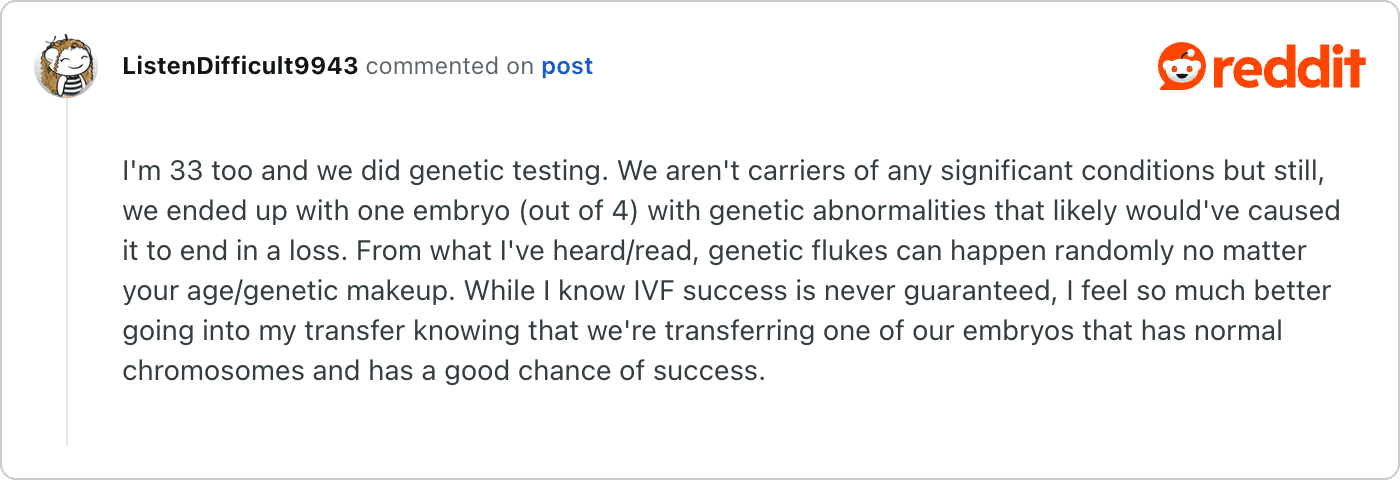 Post on Reddit