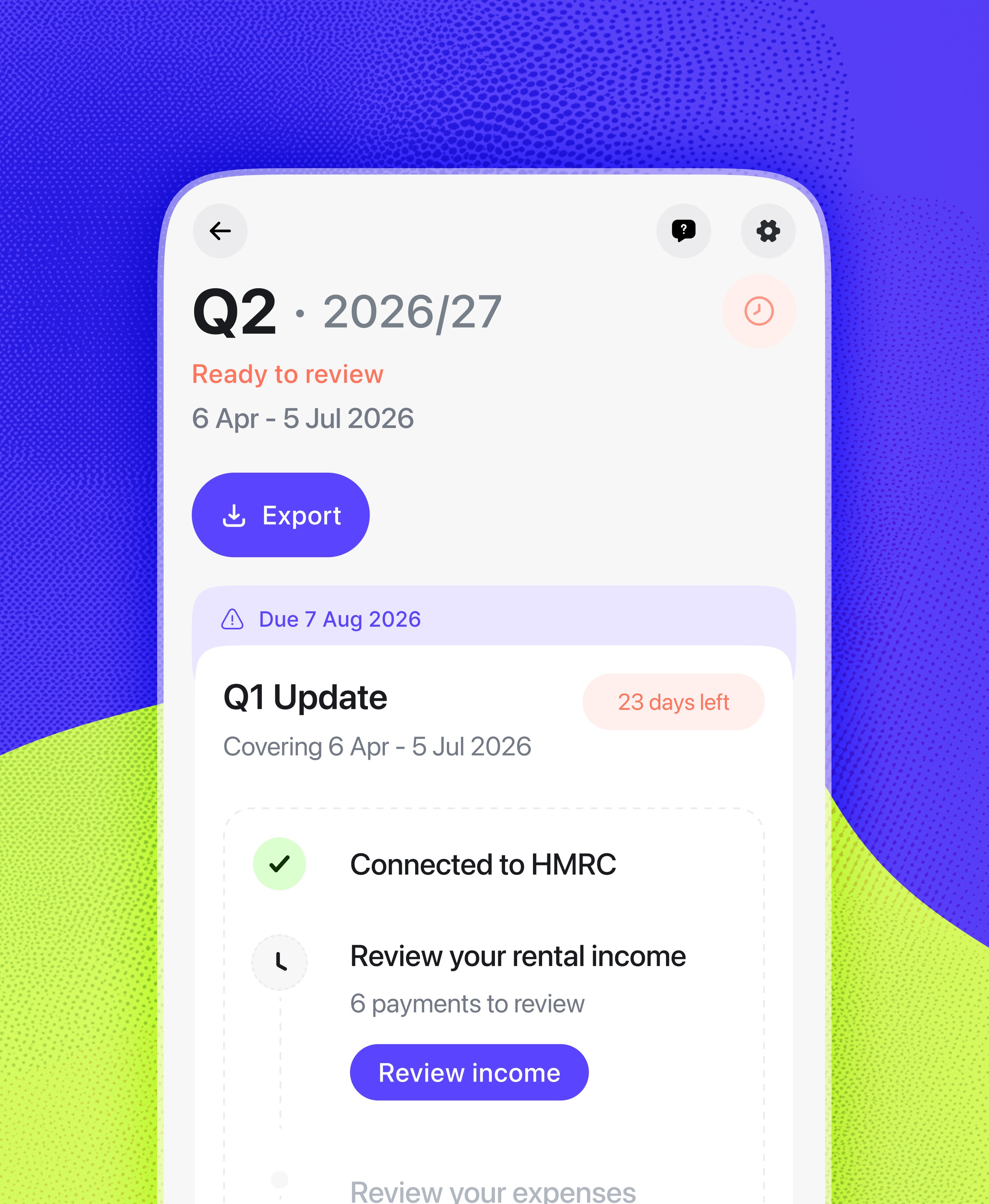 August background wave