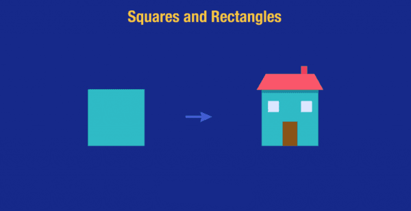 Squares and rectangles