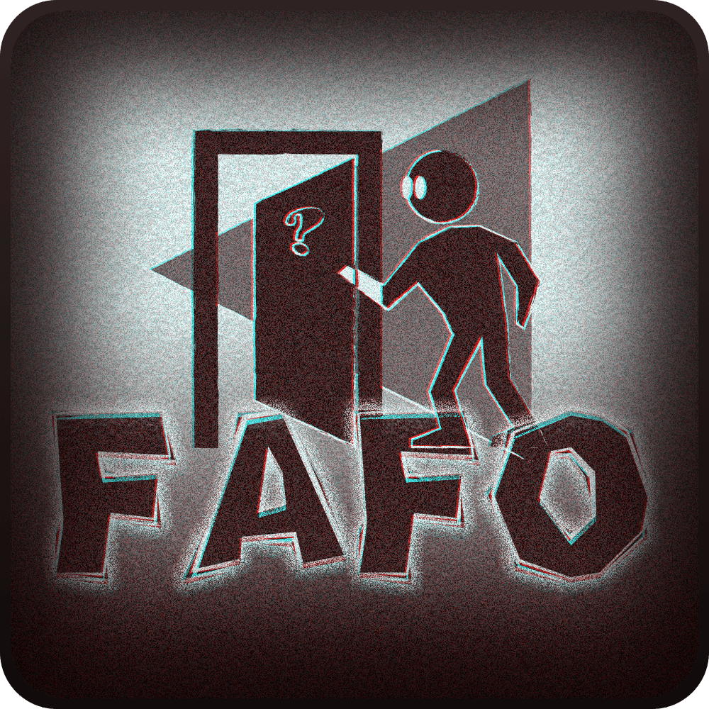 FAFO game logo