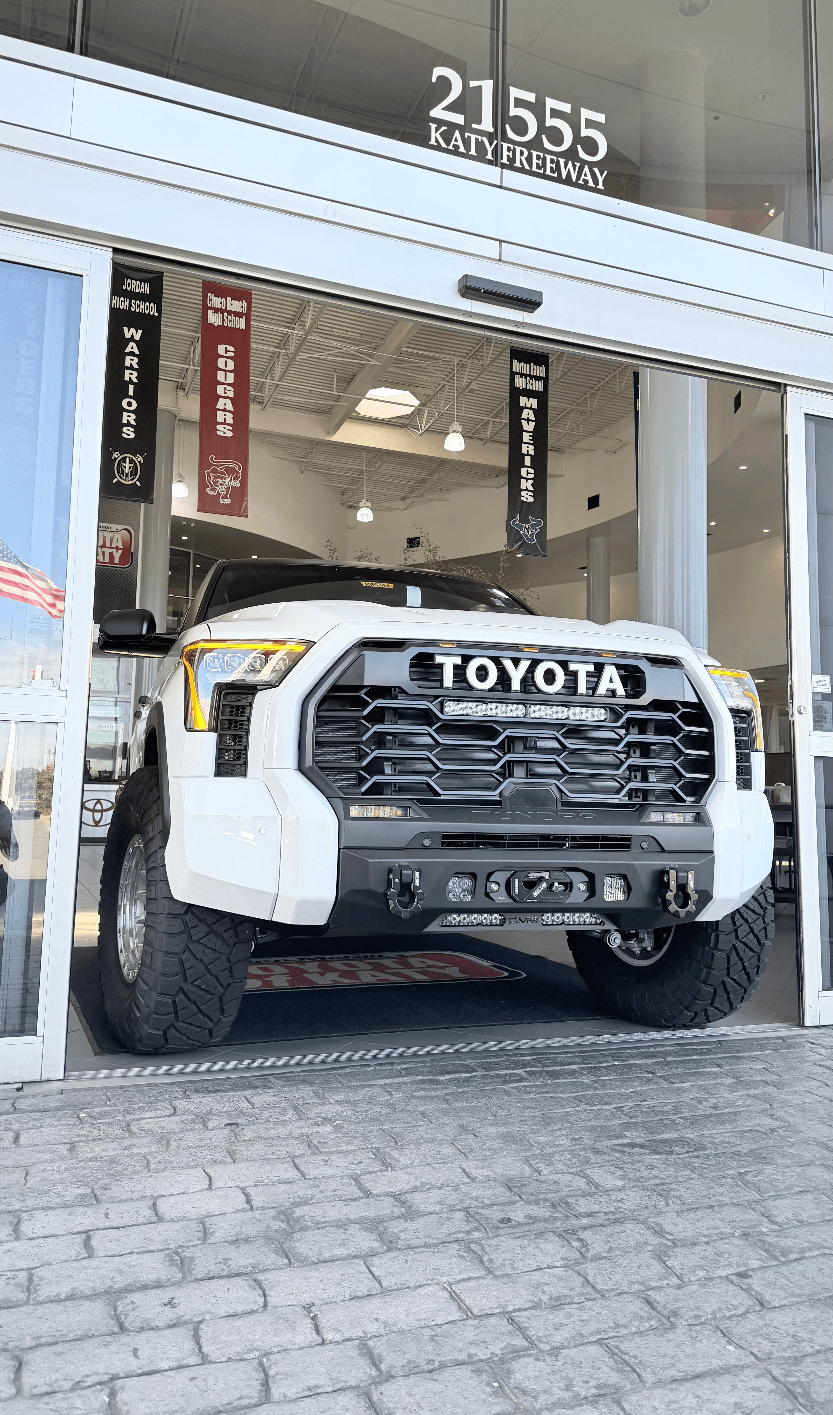 A custom Toyota of Katy Tundra Build