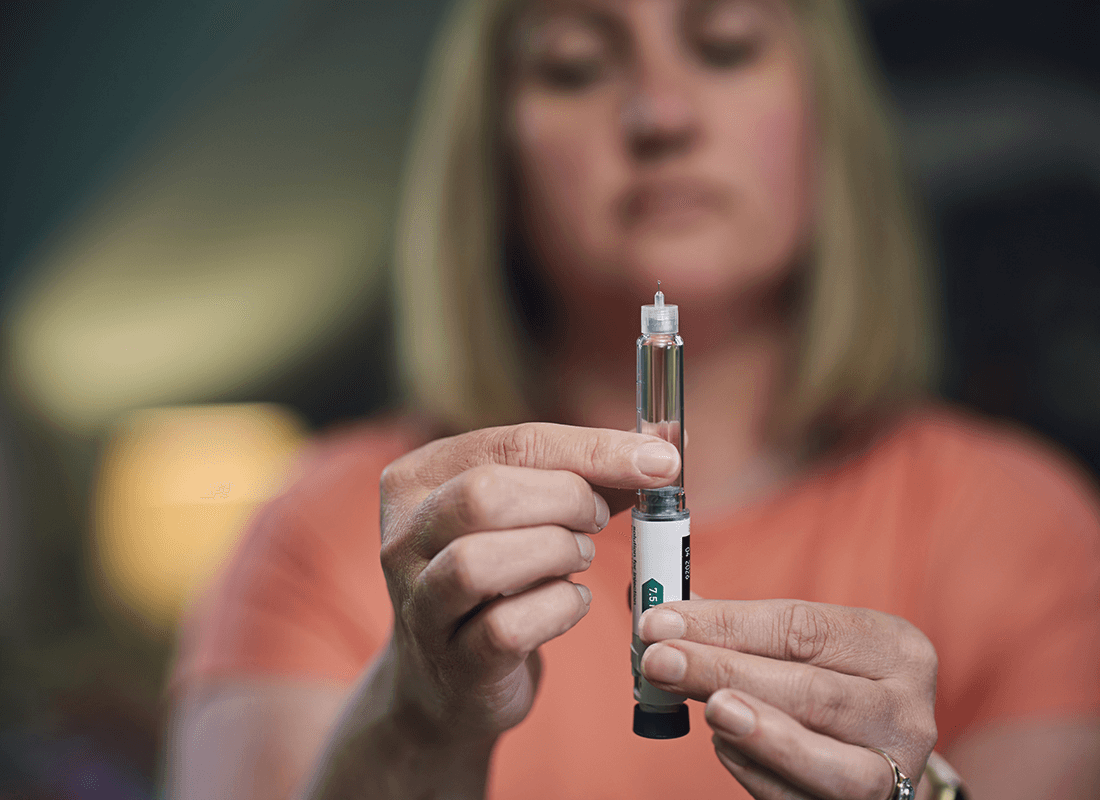 woman using injection - What to Do When Semaglutide Stops Working