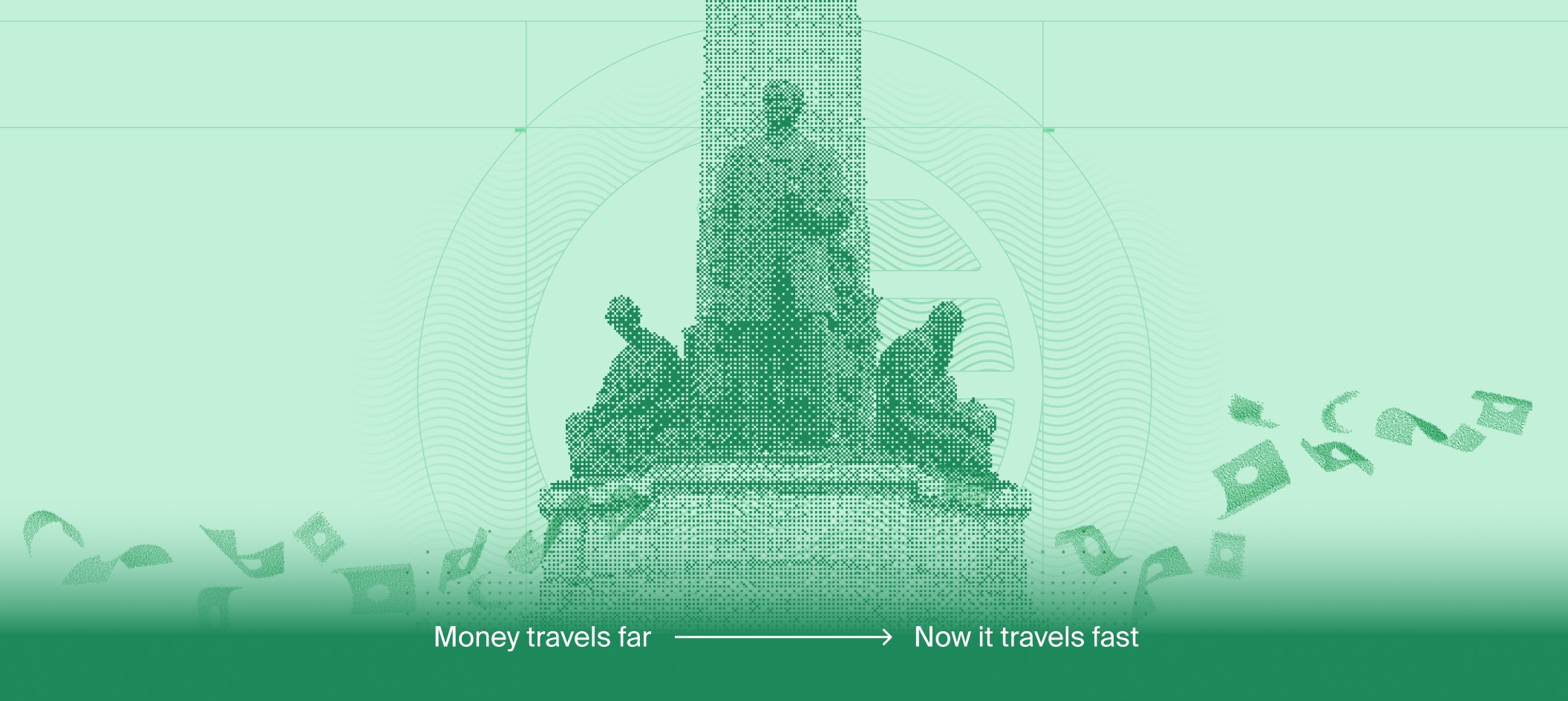 Stylized image of the Rizal Monument in Manila to show that OpenFX now offers FX liquidity accross PHP, SGD, HKD and more.