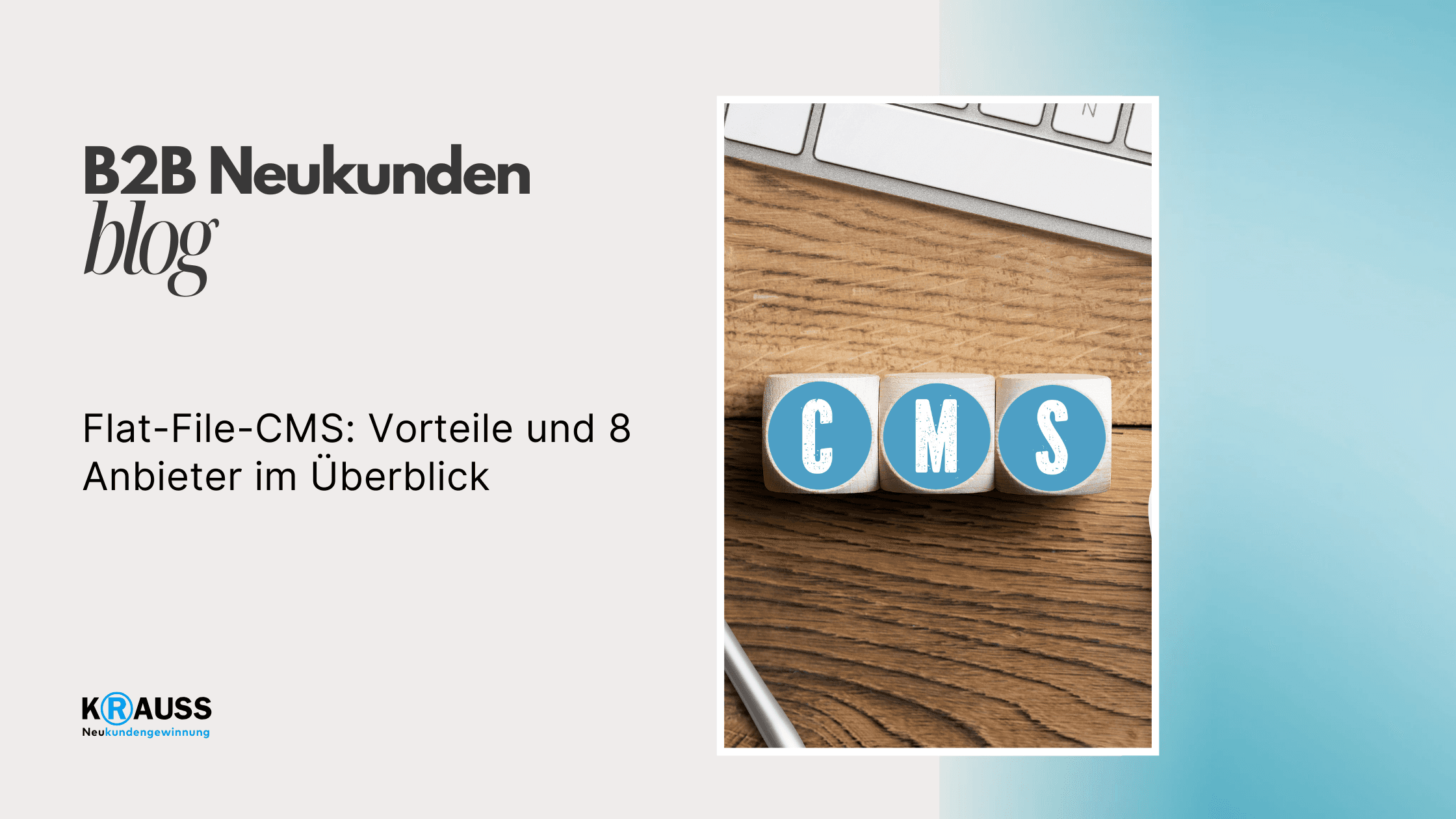 Flat-File-CMS Vorteile und 8 Anbieter im Überblick