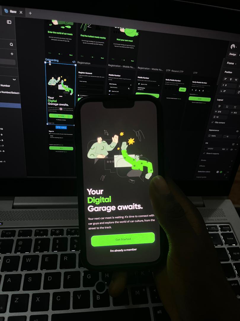 Creative workspace or desk setup image