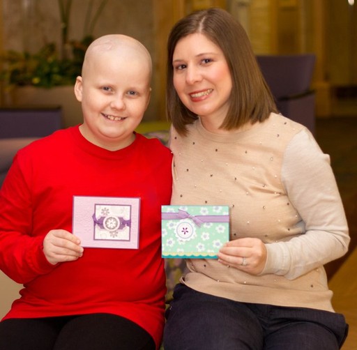 Creative Kindness volunteer with Cards for Kindness recepient