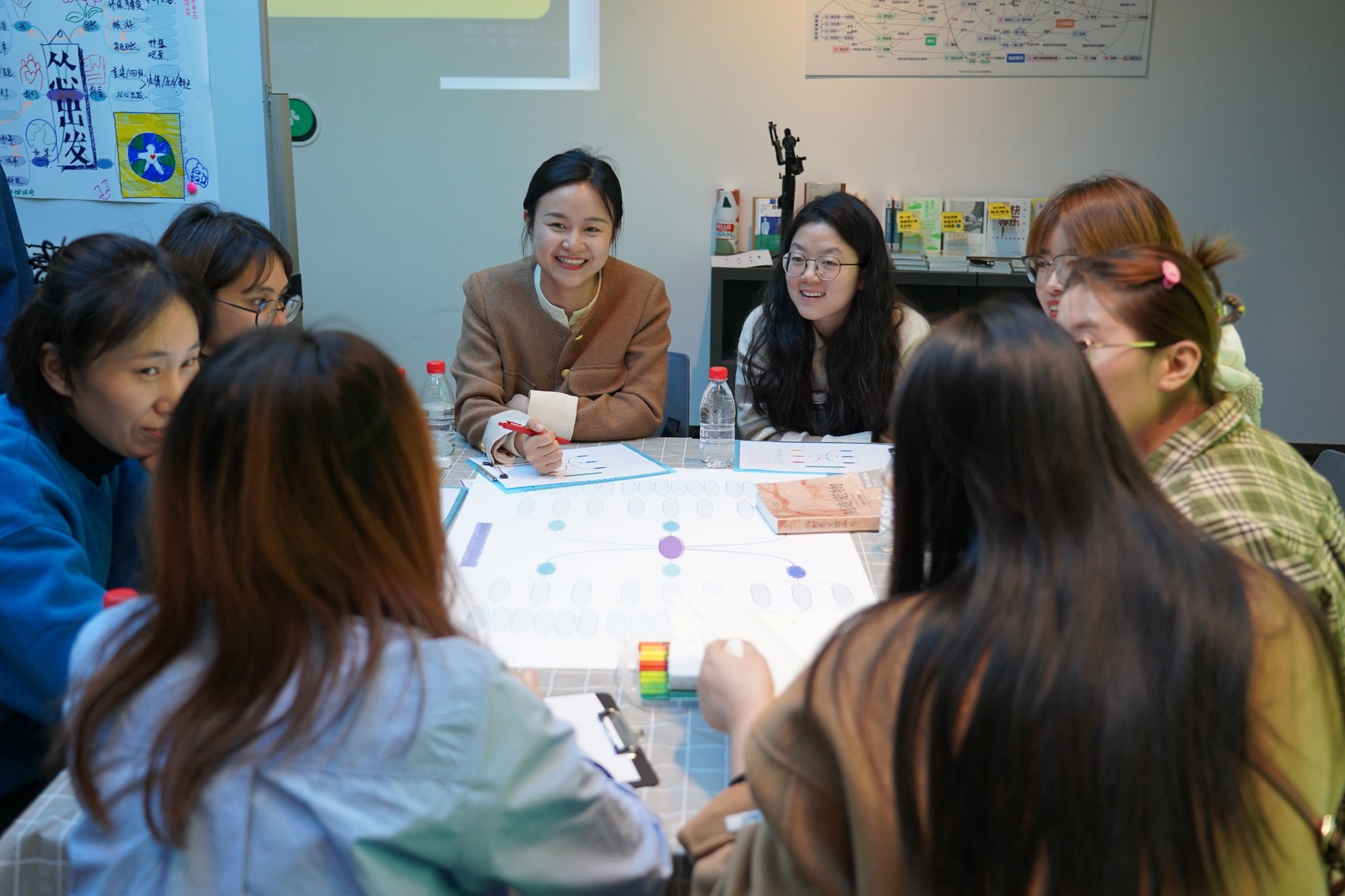 思维导图工作坊活动场景