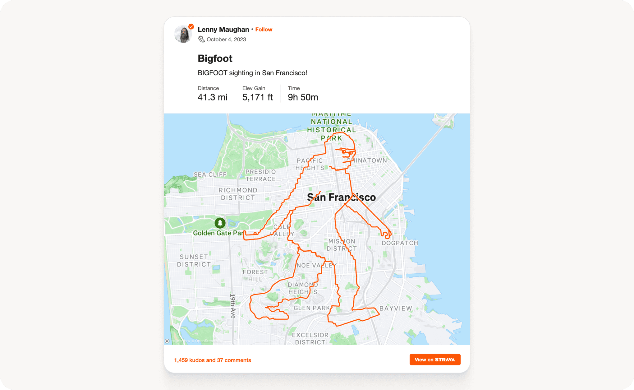 Making invisible effort visible and navigable on Strava
