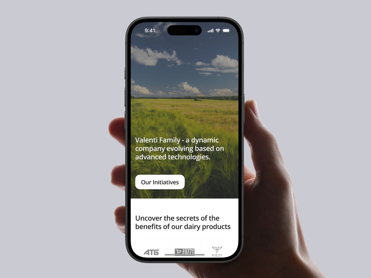 An example of the Work&Go website interface, developed by Codeska