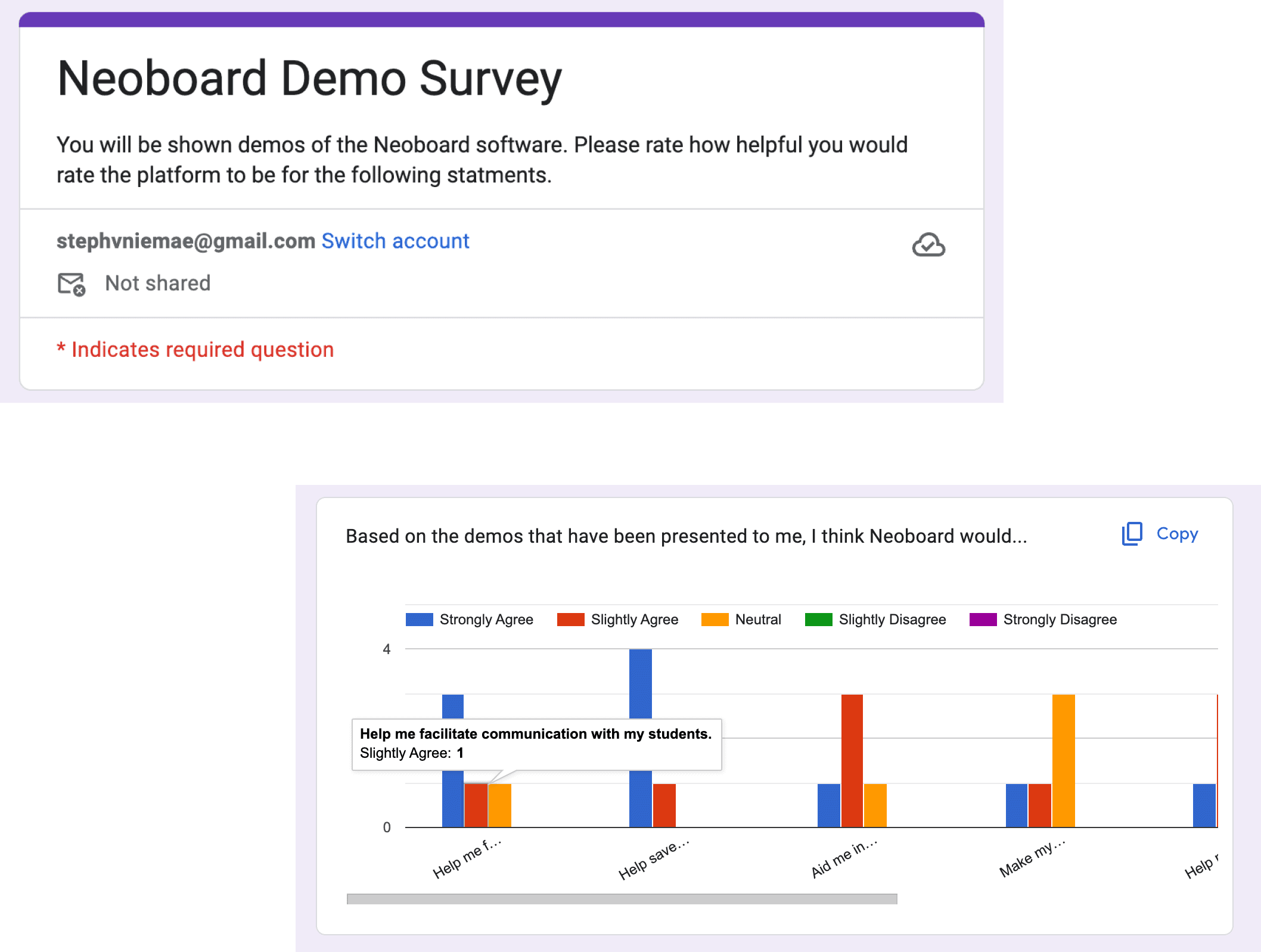 Demos and research findings