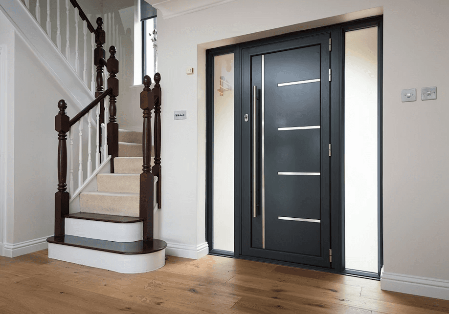 Grey VELFAC flush door