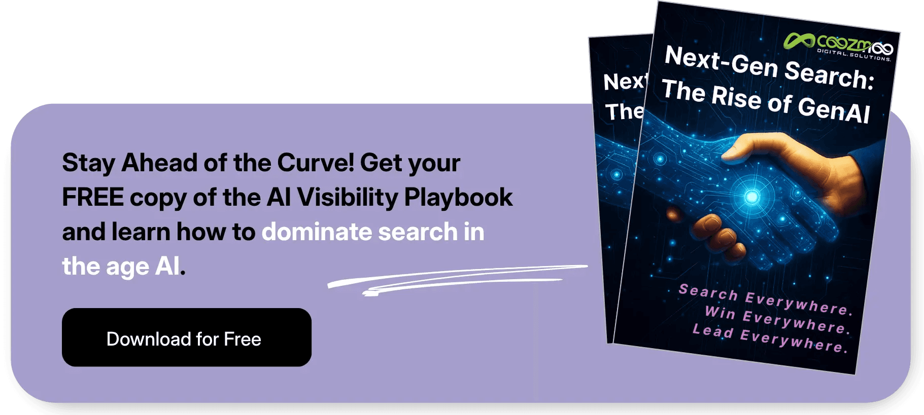 Call-to-action for GENAI eBook