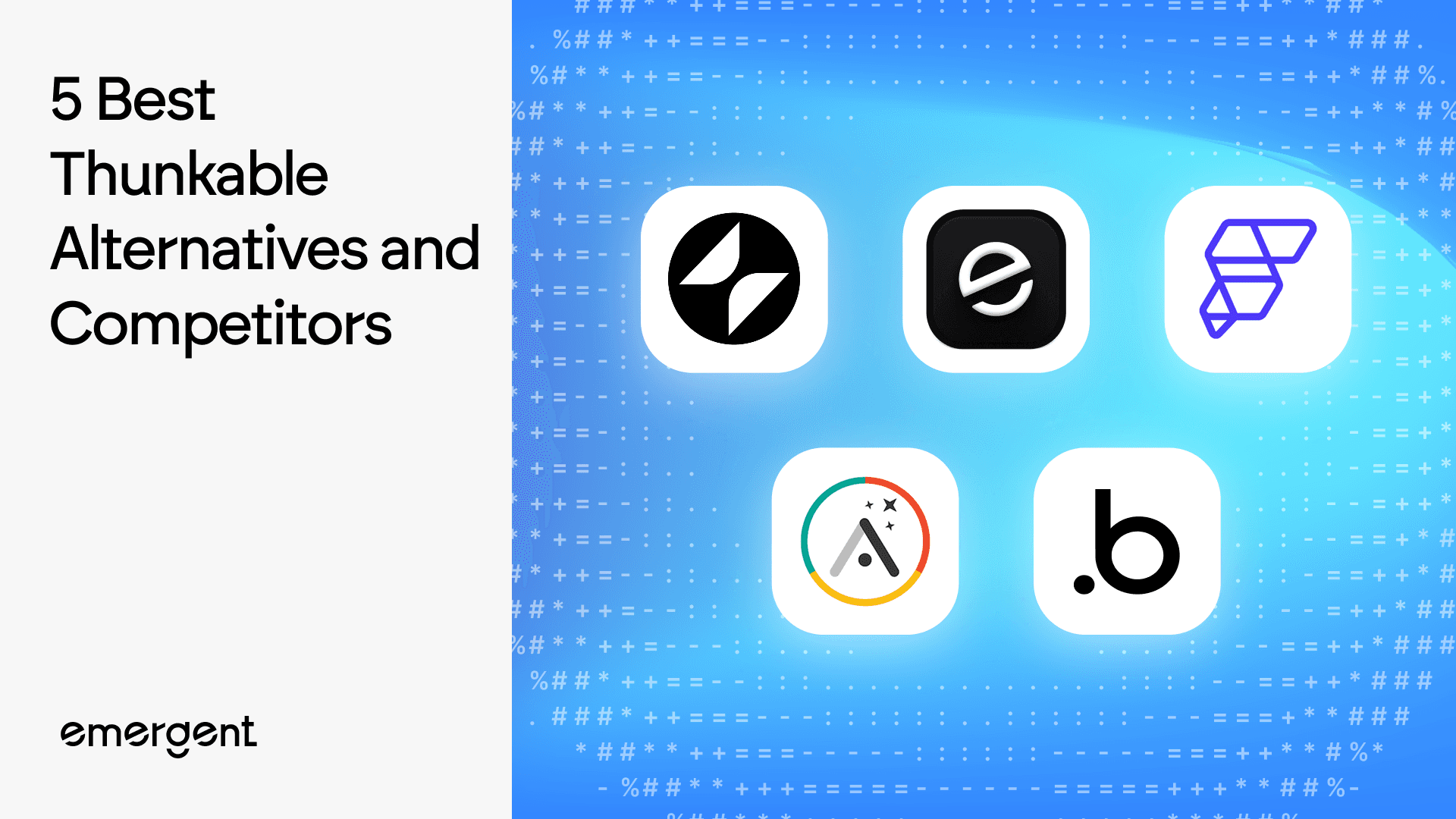 5 Best Thunkable Alternatives and Competitors in 2026