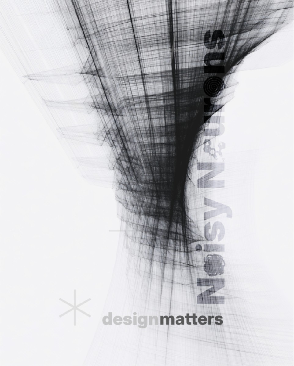 Modern abstract B&W composition