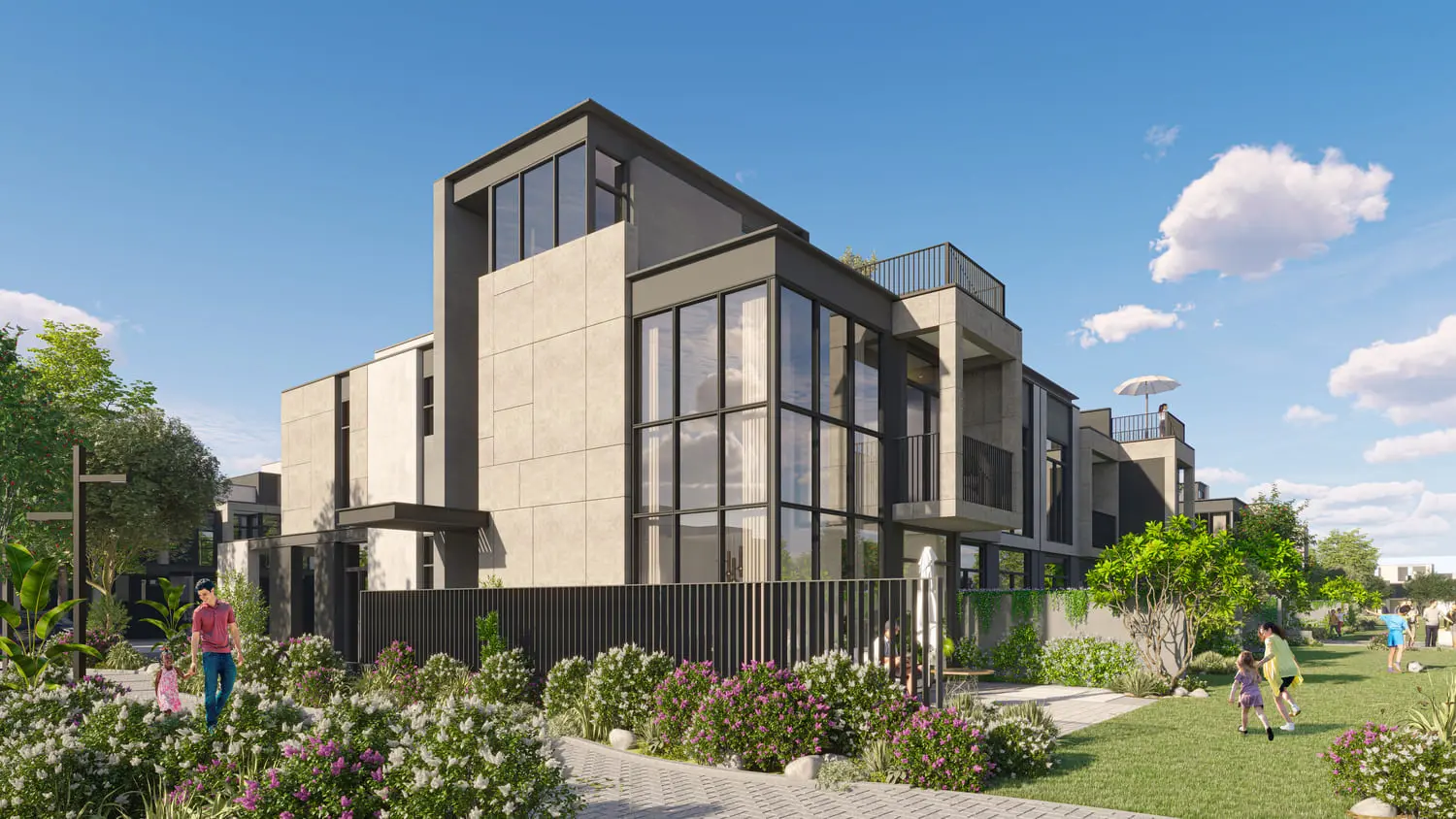mudon al ranim 5 townhouses by dubai properties