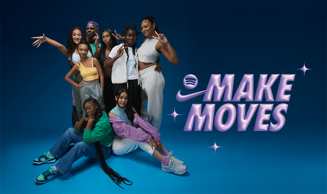 Athlete running on track wearing sportswear for peak performance lifestyle branding