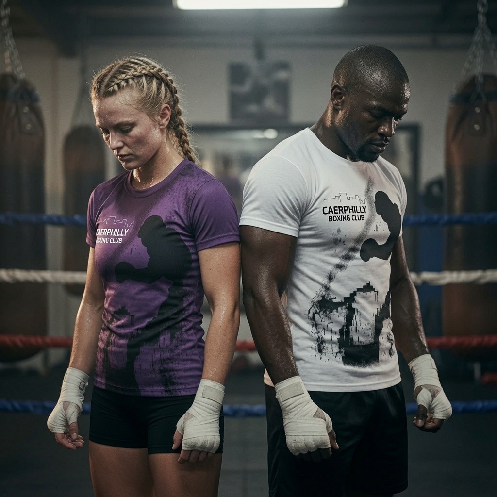 Sportswear Design - Caerphilly Boxing Club