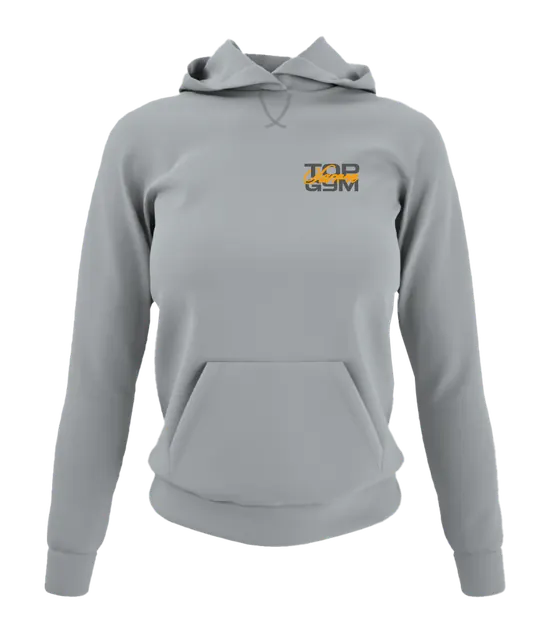 New Style Damen Hoodie, Hellgrau, Vorderseite