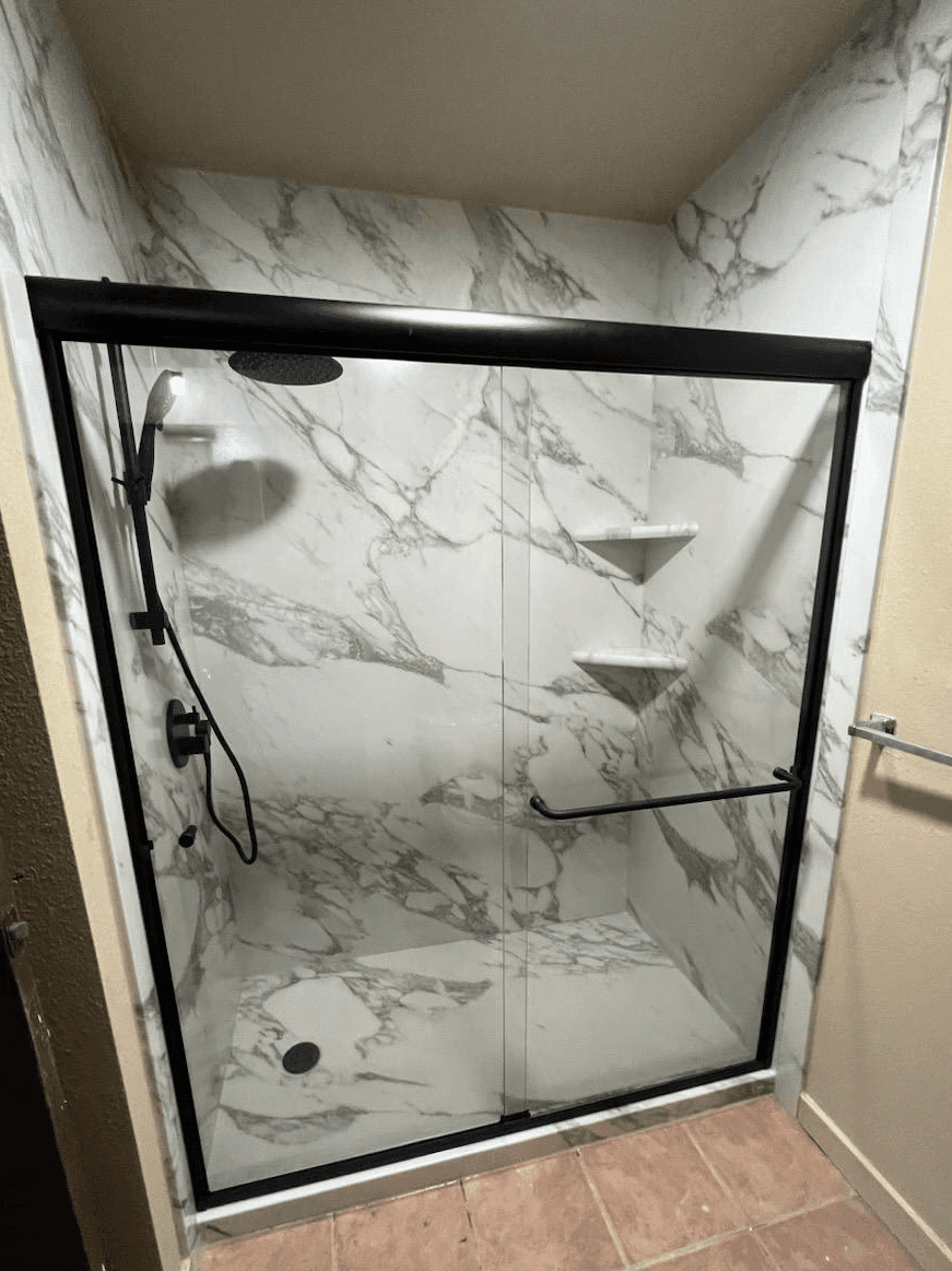 Condo Tub to shower conversion in Bridle Trails