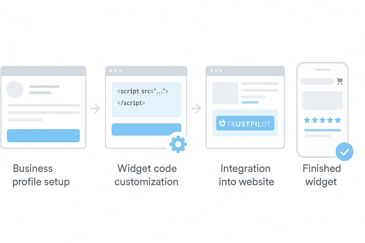 Step-by-Step: How to Implement the Trustpilot Review Widget